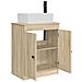 Mobile da bagno con lavabo Rovere Sonoma 54 x 35 x 83 cm - Foto miniatura 4