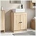 Mobile da bagno con lavabo Rovere Sonoma 54 x 35 x 83 cm - Foto miniatura 5