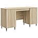 Scrivania Rovere Sonoma 142,5 x 50 x 75 cm Legno ingegnerizzato - Foto miniatura 1