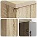 Scrivania Rovere Sonoma 142,5 x 50 x 75 cm Legno ingegnerizzato - Foto miniatura 7
