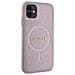 Guess Saffiano Magsafe Case Per Iphone 11 / Xr - Rosa - Foto miniatura 1