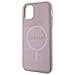Guess Saffiano Magsafe Case Per Iphone 11 / Xr - Rosa - Foto miniatura 3