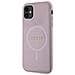 Guess Saffiano Magsafe Case Per Iphone 11 / Xr - Rosa - Foto miniatura 5