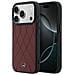 Custodia Rossa In Pelle Mercedes-benz Con Linee Incrociate Magsafe Per Iphone 17 Pro Max - Foto miniatura 2