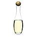 Caraffa da acqua e da vino Oval Oak con tappo a sfera in legno - Foto miniatura 1