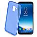 Custodia Back Color Case Galaxy A8 (2018) colore Blu - Foto miniatura 1