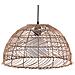 Lampadario In Rattan Marrone Chiaro Selenge - Foto miniatura 19