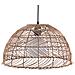 Lampadario In Rattan Marrone Chiaro Selenge - Foto miniatura 12