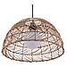 Lampadario In Rattan Marrone Chiaro Selenge - Foto miniatura 21