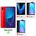 Custodia Compatibile Con Vivo Nex In Rosso Mela - Coperchio Protettiva Con Chiusura Magnetica, Funzione Stand E Tasca Per Le Carte - Foto miniatura 11