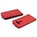 Custodia Compatibile Con Lg G6 In Rosso Cremisi - Coperchio Protettivo In Design Flip Realizzato In Similpelle Testurizzata - Foto miniatura 3