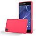 Custodia Compatibile Con Sony Xperia Z2 In Frost Rosso - Coperchio Protettivo In Silicone Tpu Flessibile - Foto miniatura 4