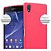 Custodia Compatibile Con Sony Xperia Z2 In Frost Rosso - Coperchio Protettivo In Silicone Tpu Flessibile - Foto miniatura 10