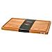 Tagliere Con Raccoglisugo In Legno Di Faggio 40x25x2 Cm - Foto miniatura 1