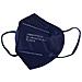 50 X Kn95 Ce 2834 Mascherine / Ffp2 Maschera 5 Strati Filtro Respiratore Mascherina Protezione - Blu Navy - Foto miniatura 2