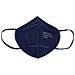 50 X Kn95 Ce 2834 Mascherine / Ffp2 Maschera 5 Strati Filtro Respiratore Mascherina Protezione - Blu Navy - Foto miniatura 3
