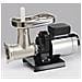 Tritacarne 200 W, 80 rpm, 100 - 160 kg / h, IPX5, 30000 g, Inox / Nero - Foto miniatura 1
