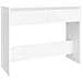 Tavolo Consolle Bianco 100x35x76,5 cm in Truciolato - Foto miniatura 2