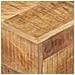 Tavolino 30x30x33 Cm In Legno Di Mango Grezzo - Foto miniatura 2