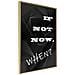 Poster - When? - Cornice Dorata - 20 X 30 Cm - Foto miniatura 1