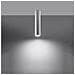 Applique Da Soffitto In Metallo Lagos 40 Bianco 400xø60 Mm Metallo - Foto miniatura 6