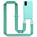 Catena Di Telefoni Cellulari Compatibile Con Samsung Galaxy S20 In Liquid Turchese - Coperchio Di Protezione In Silicone Con Cordino Regolabile In Lunghezza - Foto miniatura 1