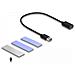 Alloggiamento USB 3.2 Gen 2 per PlayStation®5 con slot M. 2 NVMe - senza utensili - Foto miniatura 4