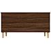 Tavolino Salotto Rovere Marrone 90x44,5x45 Cm Legno Multistrato - Foto miniatura 4
