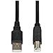 Cavo Usb 2.0 Am-bm Per Stampante, 3m, Nero Iku2d30 - Foto miniatura 1