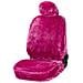 Coprisedili Auto Teddy Vegano Rosa - Foto miniatura 1