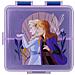 Disney Sandwich Box Viola Per Bambine In Plastica Frozen Elsa Anna Con Multi Scomparto - Foto miniatura 3