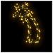 Luce Decorativa Natale Con Picchetti Stella Cadente 115led 89cm - Foto miniatura 2