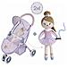 Carrozzina Per Bambole Decuevas Gala 33 X 48 X 55 Cm Lilla 50 Cm - Foto miniatura 1