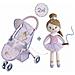 Carrozzina Per Bambole Decuevas Gala 33 X 48 X 55 Cm Lilla 50 Cm - Foto miniatura 2