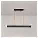 Lampadario A Sospensione Moderno Step Metallo Nero Luce Led Integrato 23w Calda - Foto miniatura 1
