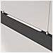 Lampadario A Sospensione Moderno Step Metallo Nero Luce Led Integrato 23w Calda - Foto miniatura 2