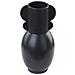 Vaso Da Fiori Mytilene Ceramica 29 Cm Nero - Foto miniatura 2