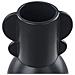 Vaso Da Fiori Mytilene Ceramica 29 Cm Nero - Foto miniatura 4