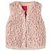 Gilet Da Bambina In Pelliccia Sintetica Rosa Chiaro 92 - Foto miniatura 1