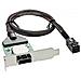 Staffa Slot Low Prof PCi SAS, 1x ext. SFF-8088 a 1x int. SFF-8643, 0,75m - Foto miniatura 1