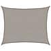 Vela Parasole 160 G /m Rettangolare Grigio Chiaro 6x8 M In Hdpe - Foto miniatura 1