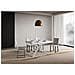 Tavolo allungabile 90x130/390 cm Plaker bianco frassino gambe bianche - Foto miniatura 2