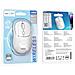 Mouse Hoco Wireless (gm25) 2.4g, Quattro Pulsanti Dual Mode White - Foto miniatura 4