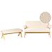 Set Da Salotto Tamre Bouclé Bianco Sporco /marrone Chiaro - Foto miniatura 2
