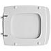 Copriwater Compatibile Per Wc Pozzi Ginori Vaso Ti Uno Forma 8 Bianco - Foto miniatura 2
