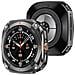 Custodia Protettiva Cyber Hollow Compatibile Con Samsung Ultra E Samsung Galaxy Watch7, Design Robusto In Lega Di Zinco E Pc Grey - Foto miniatura 4