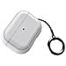 Custodia Protettiva In Tpu Con Texture In Pelle Compatibile Con Airpods Pro 2/pro White - Foto miniatura 1
