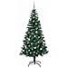 AlberodiNataleartificiale Verde 210cm PVC - Foto miniatura 5