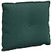 Cuscino per Schiena Verde Scuro 60 x 50 cm Tessuto in Cords - Foto miniatura 1