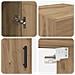 Pensile Rovere artigianale 34,5 x 34 x 90 cm Legno multistrato - Foto miniatura 9